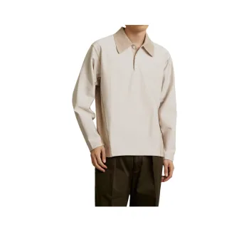 PUBLIC TOKYO FW24 Polo Shirt Men's Beige
