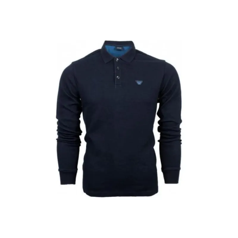 ARMANI JEANS Polo Shirt Men's Blue-0