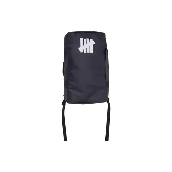UNDEFEATED Polyvinyl Chloride PVC Bonded Artificial Leather Backpack Regular Unisex Black/Olive Green