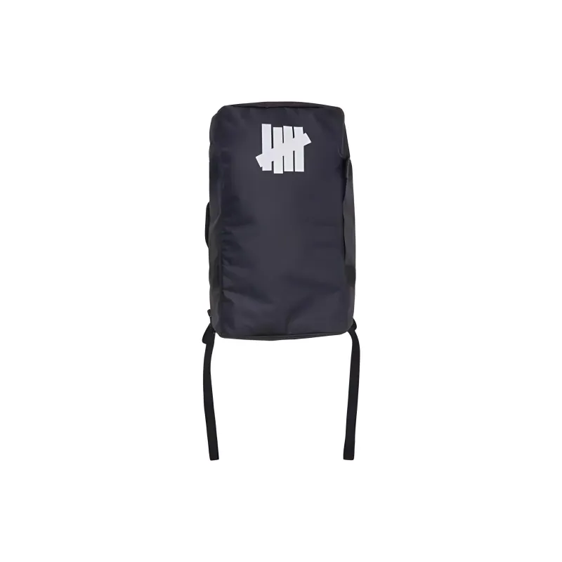 UNDEFEATED PVC Polyvinyl Chloride With Artificial Leather Backpack Regular Unisex Black/Olive Green-0