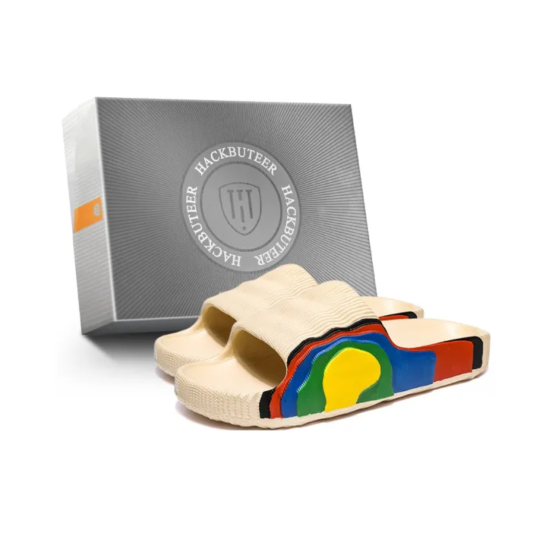 HACKBUTEER Slide Slippers Unisex Box Included-5