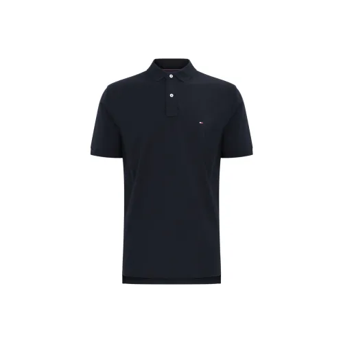 Tommy Hilfiger Polo Shirt Men's Black