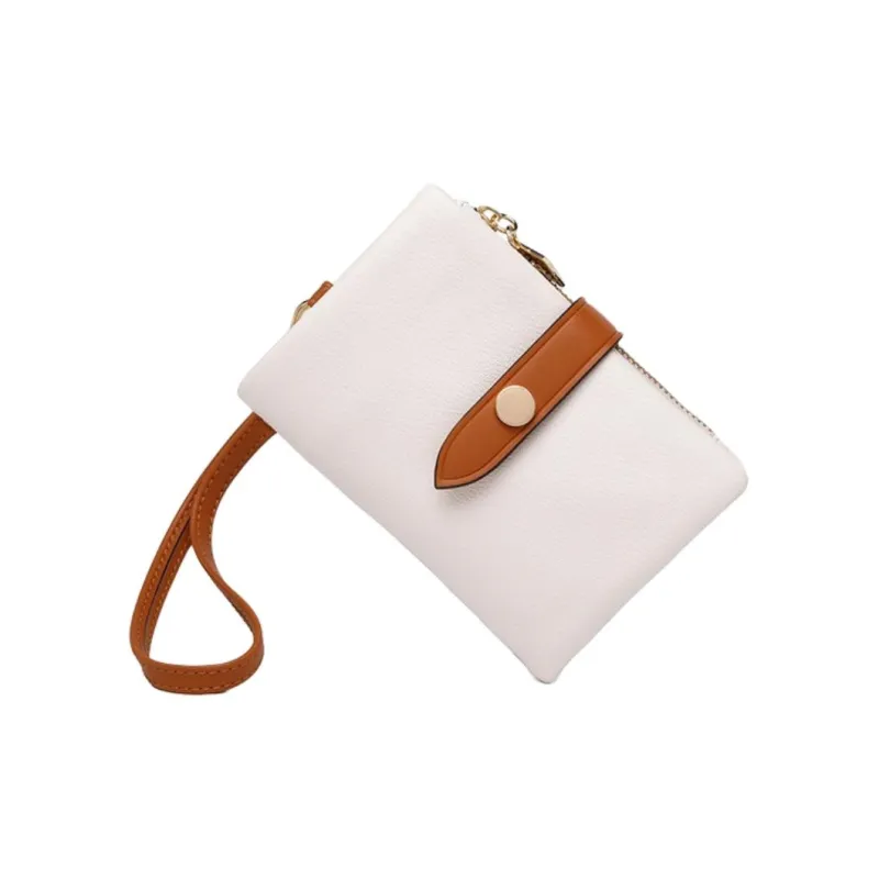 Tong Tong Rabbit Leather Wallet Women's Black/Red/Earth Yellow/Pink/Yellow Green/Khaki/Light Blue/White-8
