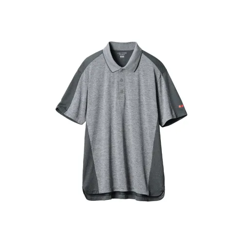 UNIQLO Uniqlo Jw Anderson Co Branded Series Polo Shirt Men's Gray