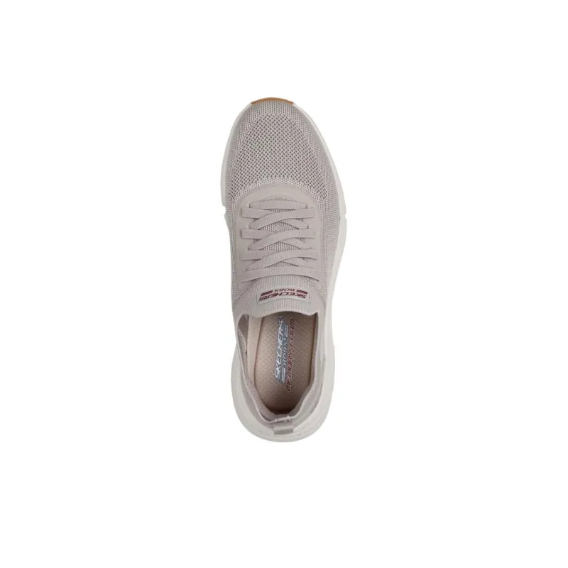Skechers Low Top Casual Shoes Men's Taupe-1