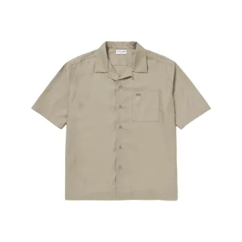 LACOSTE Shirts Men Khaki