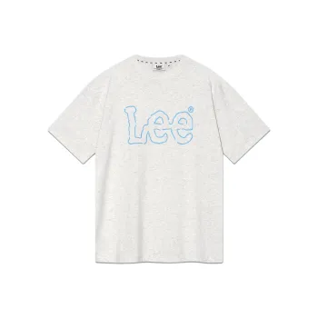 Lee T Shirts Men Light Gray