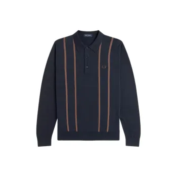 FRED PERRY FW24 Shirt Men's Marine Blue