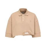 Khaki Embroidered Logo
