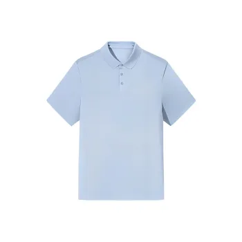 ANTA Variety Training Collection Polo Shirts Men Spread Wings Blue