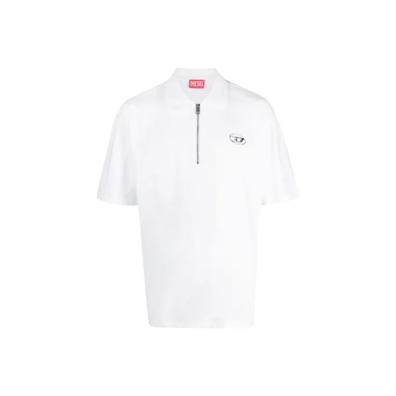 DIESEL Polo Shirts Men White-0