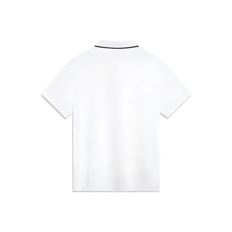 LiNing Sports Lifestyle Collection Sports Trendy Collection Polo Shirt Men's Ivory-1