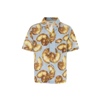 NANUSHKA Shirts Men Blue