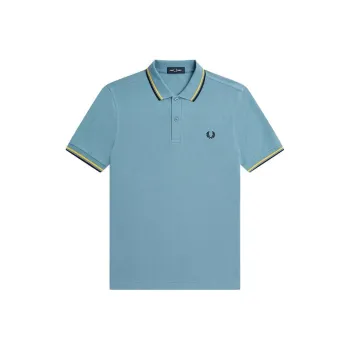 FRED PERRY Polo Shirt Men's Blue