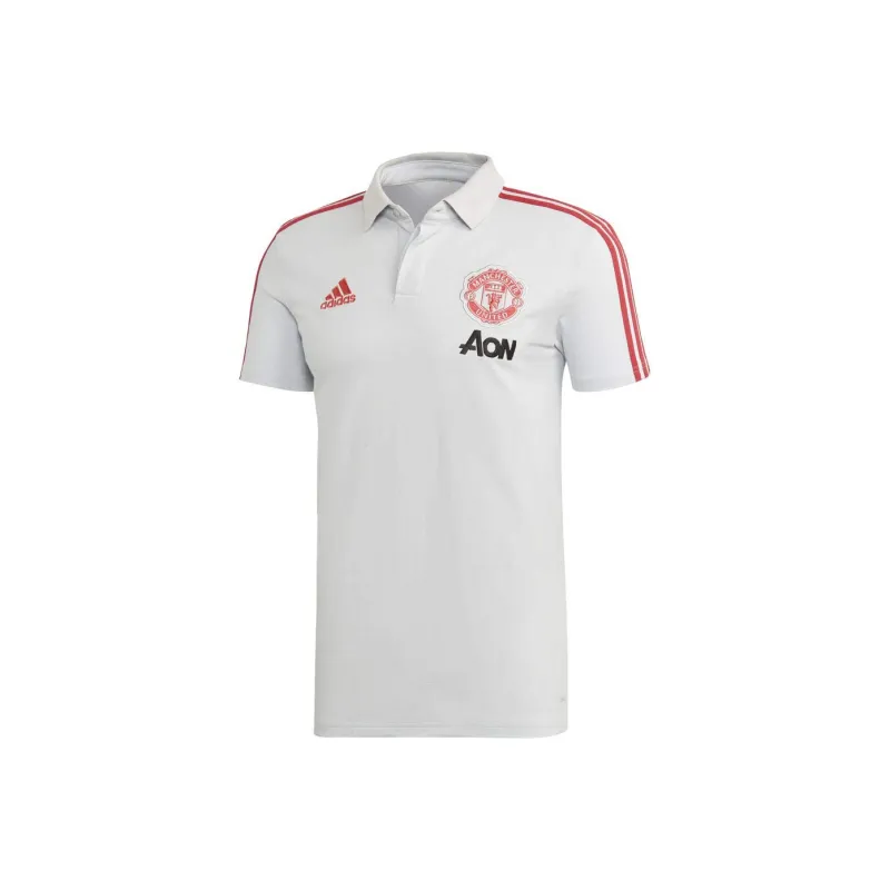 Adidas Manchester United Polo Shirt Men's White-0