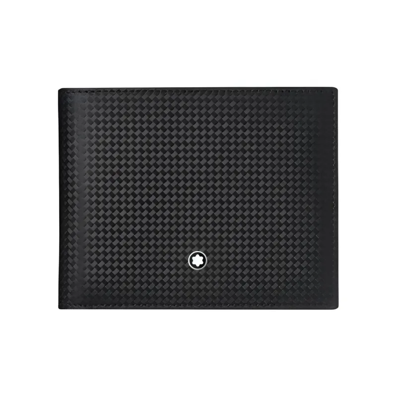 MONTBLANC Leather Card Holders Clutches Wallets Men's Black-0