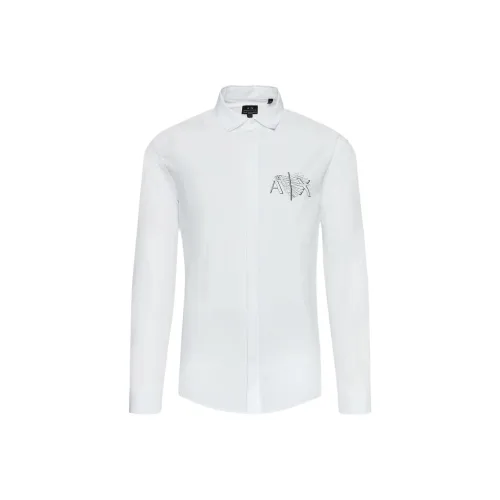ARMANI EXCHANGEAE FW22 Shirt Men's White