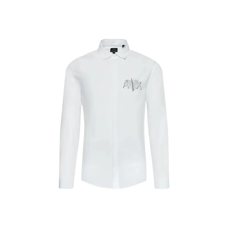 ARMANI EXCHANGEAE FW22 Shirt Men's White-0