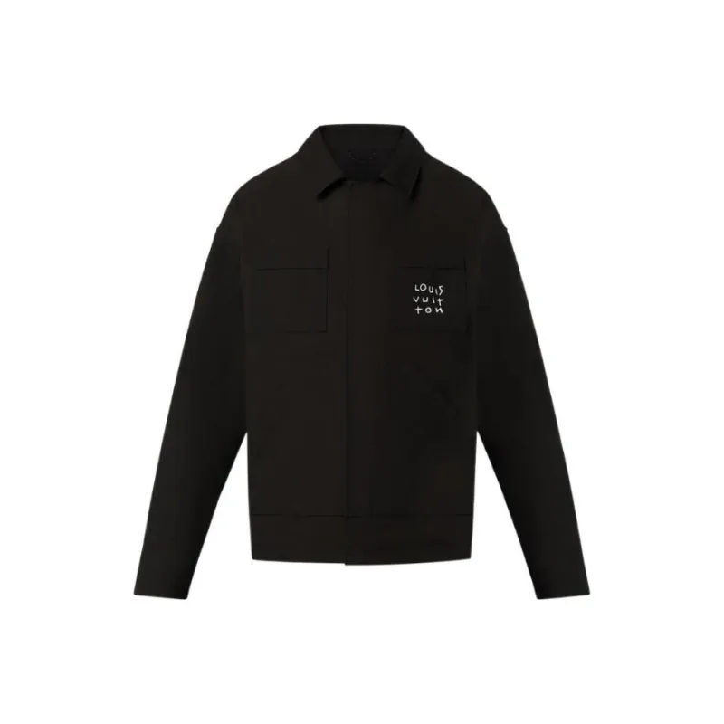 LOUIS VUITTON Shirt Men's Black-0