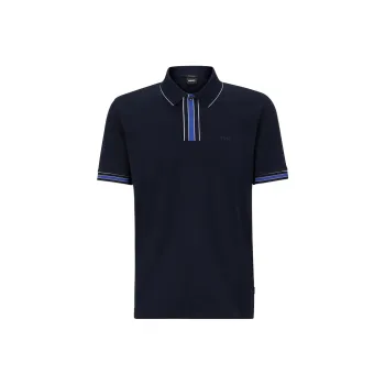 HUGO BOSS SS23 Polo Shirt Men's Dark Blue