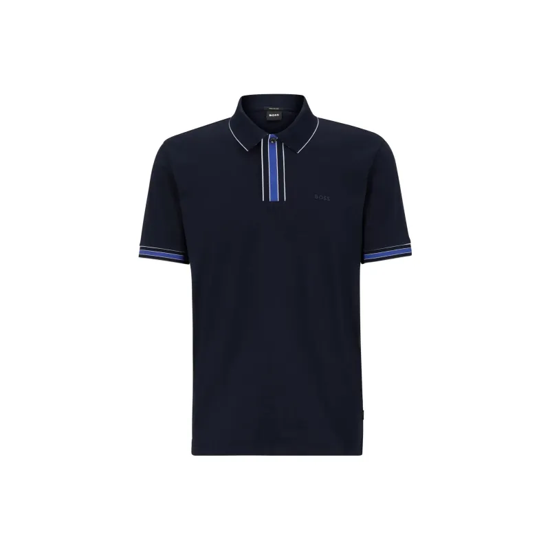 HUGO BOSS SS23 Polo Shirt Men's Dark Blue-0
