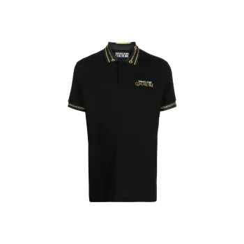 VERSACE JEANS COUTURE Chain link Polo Shirt