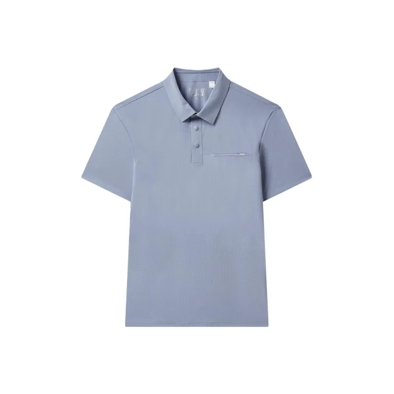 FILA Polo Shirt Men's Dark Stone Blue-0