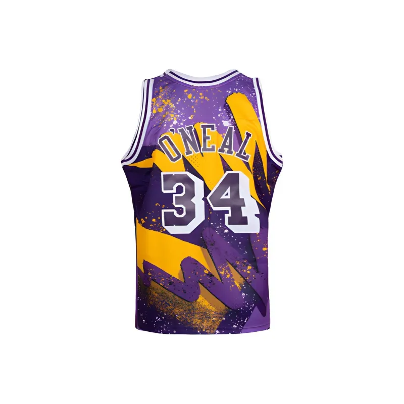 Mitchell Ness 'NBA La Lakers 96 Shaquille O'Neal' Hyper Hoops Swingman Jersey Vest Top-1