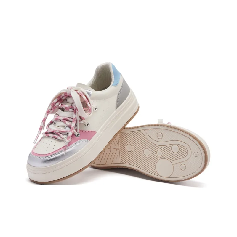 Hotwind Heartbeat Early Spring Collection Anti Slip Wear Resistant Low Top Skateboard Shoes Women's-4