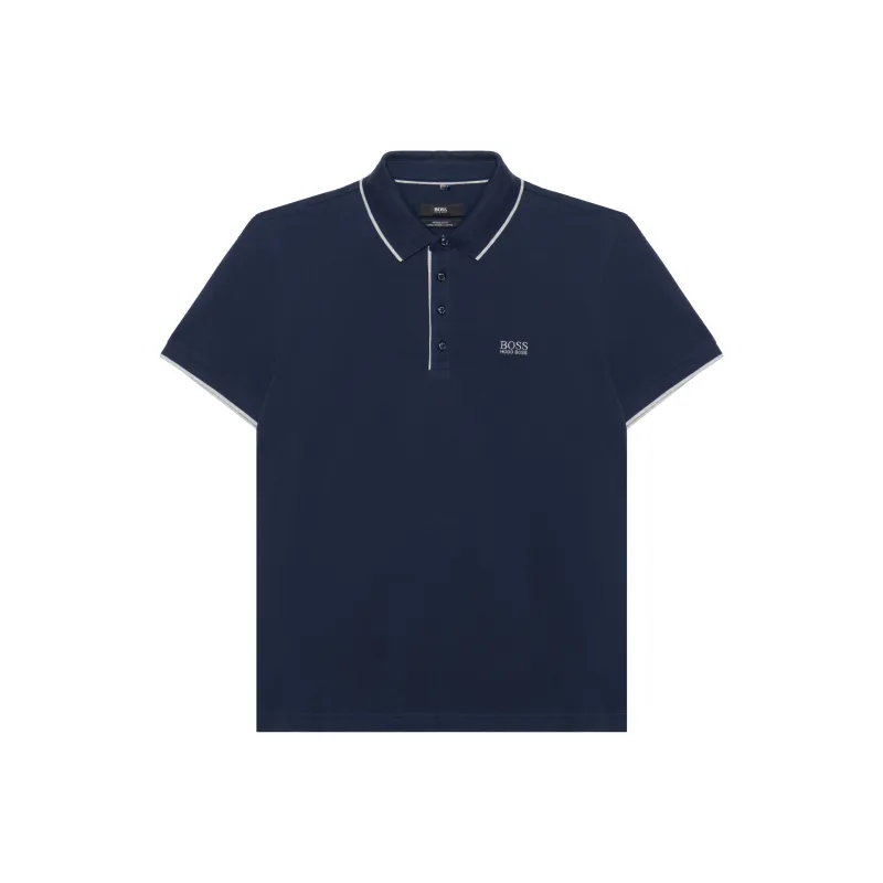HUGO BOSS Polo Shirts Men Dark Blue-1