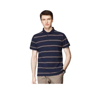 FIRS Polo Shirts Men Navy Blue