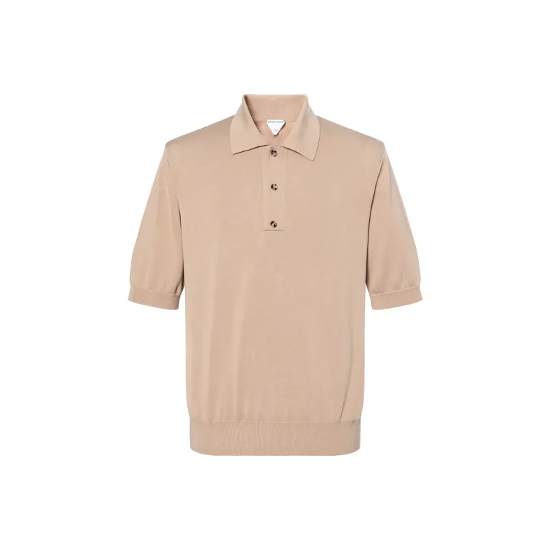 Bottega Veneta SS23 Polo Shirt Men's Beige Yellow-0