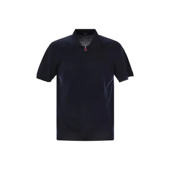 KITON Polo Shirt Men's Dark Blue
