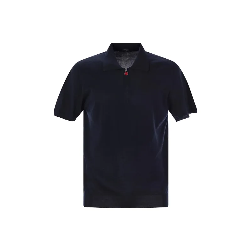 KITON Polo Shirt Men's Dark Blue-0