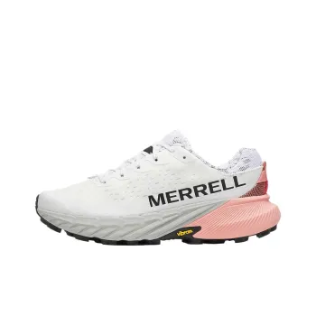MERRELL Agility Peak 5 Low Top Running Shoes Women's White Pink
