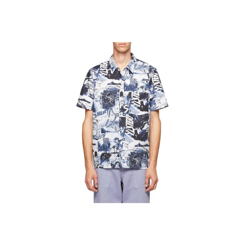 Paul Smith Shirts Men Gray Blue-0