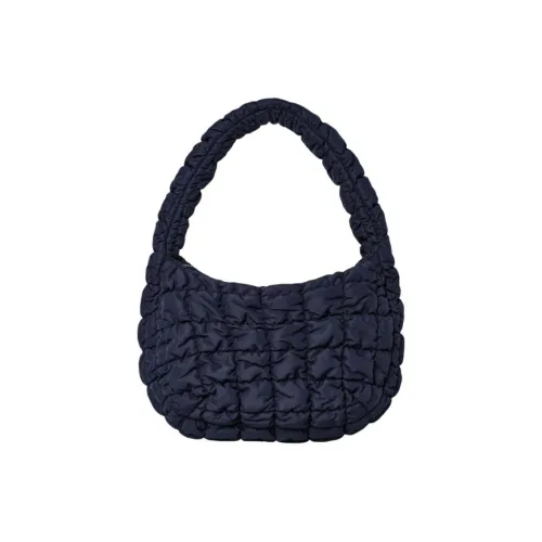 COS Polyester One Shoulder Handbag Mini Women's Navy Blue