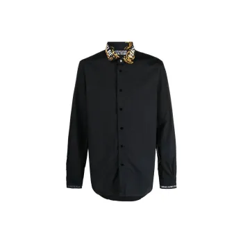 VERSACE JEANS Logo Printed Buttoned Shirt