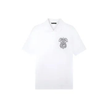 VERSACE Polo Shirts Men White