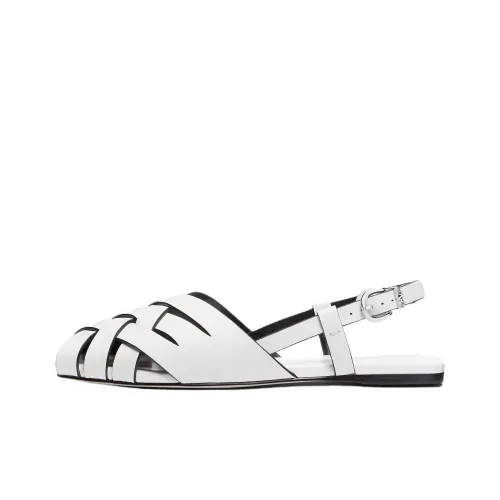 MICHAEL KORS Irene Roman Sandals Women's White