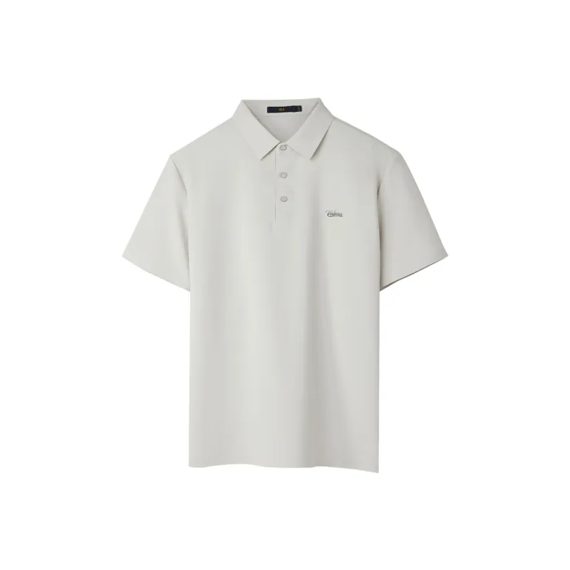 HLA Polo Shirt Men's Light Gray-0
