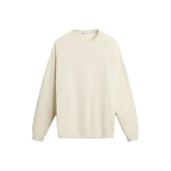 ZARA Sweatshirt Men's Raw White