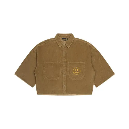 Drew House Corduroy Cropped S/s Shirt