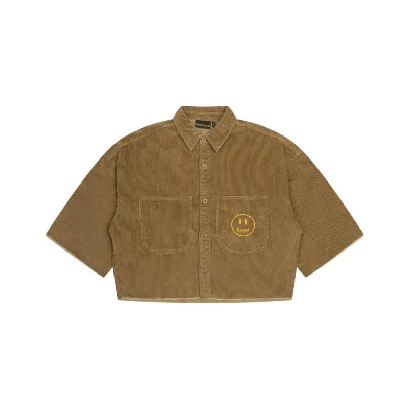 Drew House Corduroy Cropped S/s Shirt-0