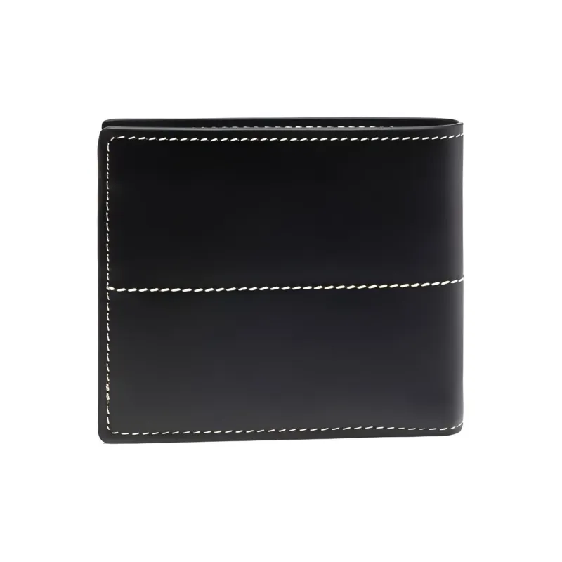 TOD'S Leather Wallet Men's Black-2