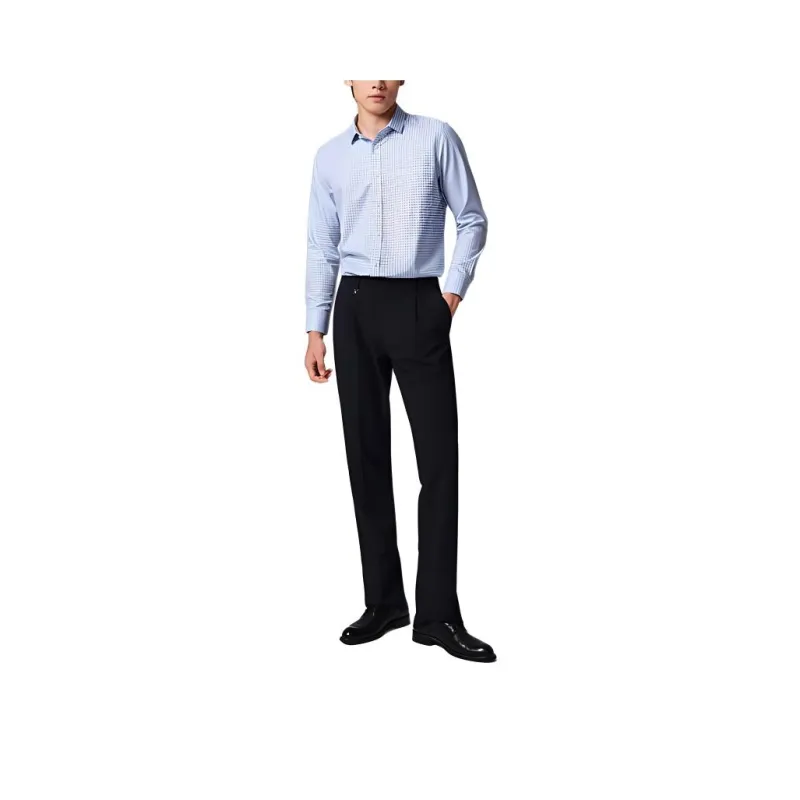 GOLDLION Shirts Men Blue-0