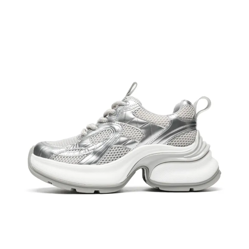 ZHR Super Star Era Wear resistant And Lightweight Low Top Chunky Sneakers Women's-0