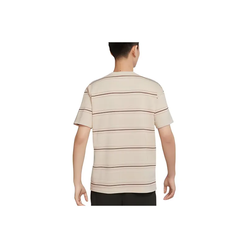 Nike T Shirts Men Beige-1
