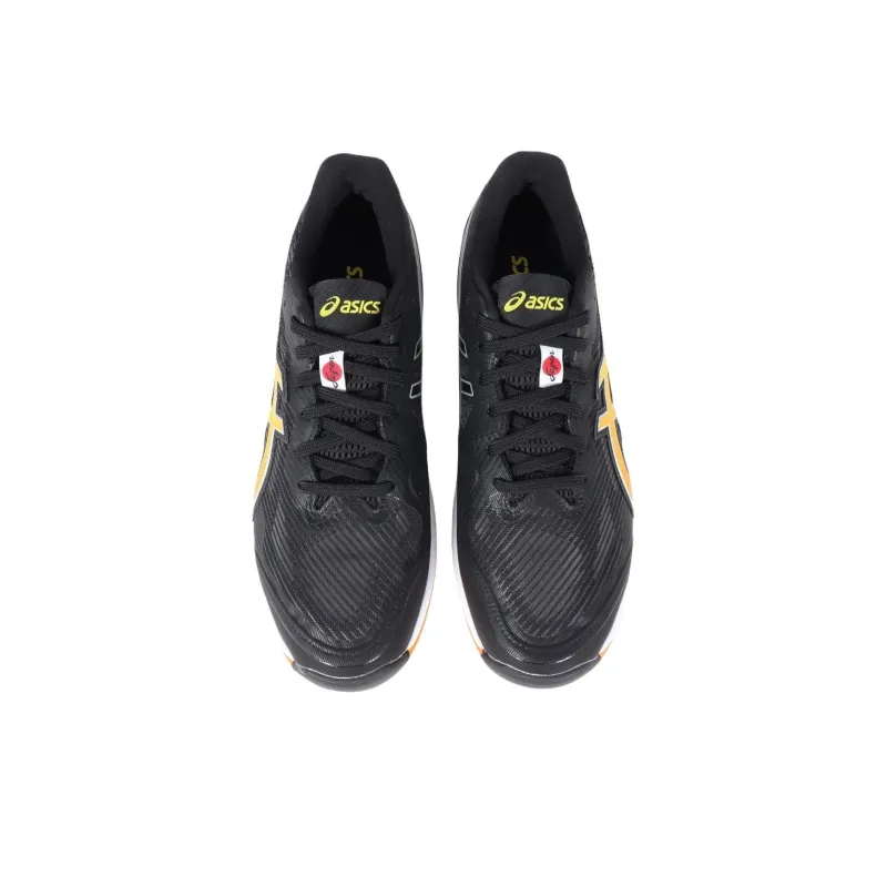 Asics ROTE JAPAN LYTE FF 3 Anti Slip Wear Resistant Low Top Training Shoes Unisex Black Yellow-4
