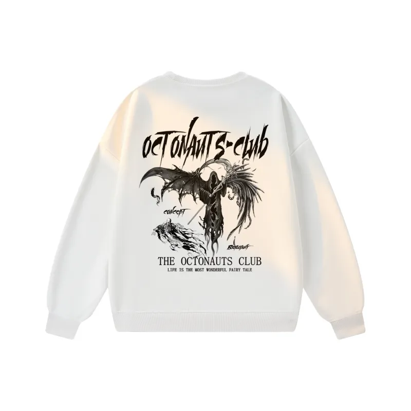 Small Columns Under The Sea Sweatshirt Unisex-0